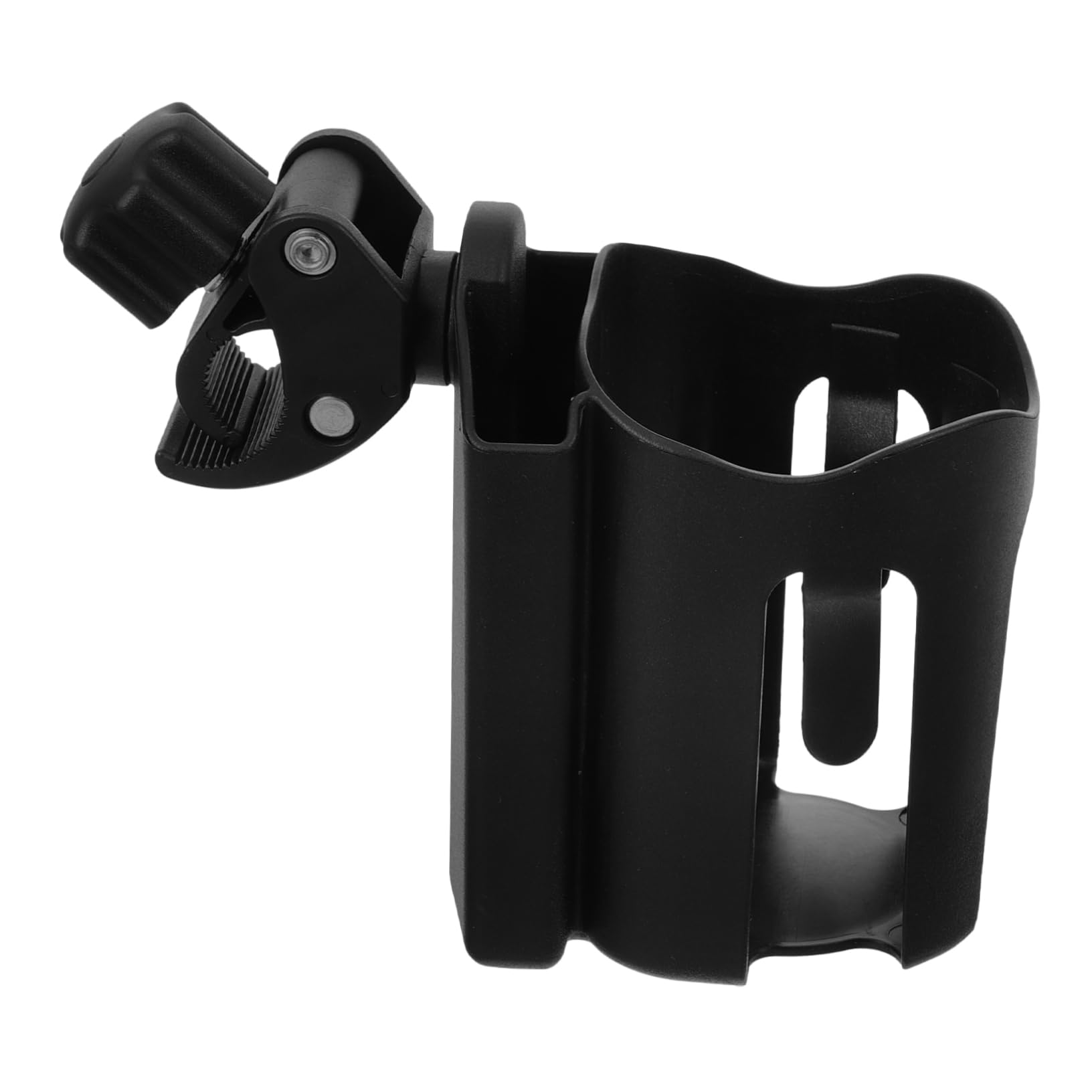 minkissy 3 Pezzi Portabottiglie Per Bici Portabicchieri Walker Adulto Portabibite Per Passeggino Accessori Per Sedie a Rotelle Tazza Coppa Bici Plastica Abs Black