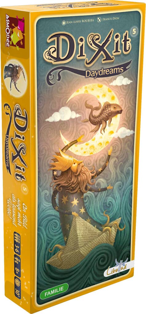 Asmodee| Dixit Expansion 5: Daydreams | Board Game | Ages 8 and above | 3-8 Players | 30 Minutes Playing Time | English Version