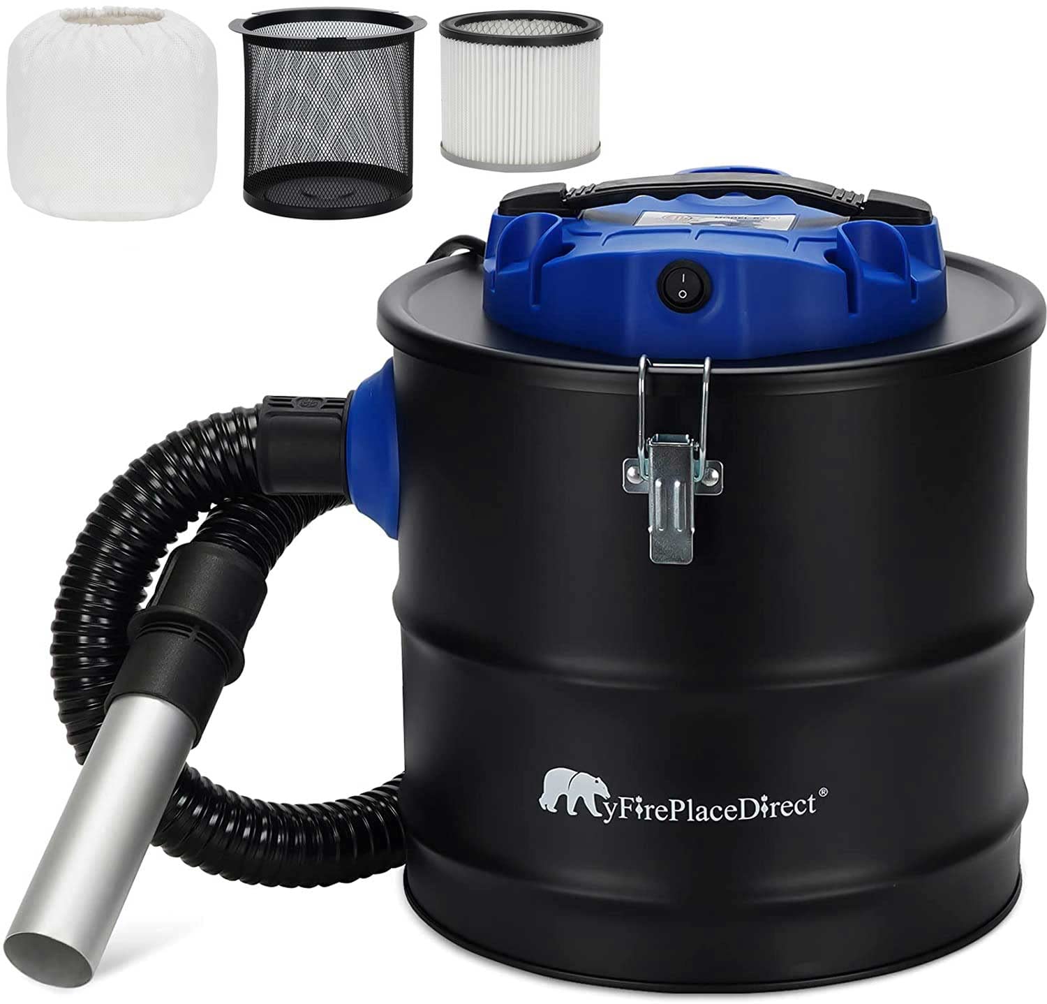 Buy 1200W Ash Vacuum Cleaner, 5 Gallon Ash Vacuum Collector with Blow