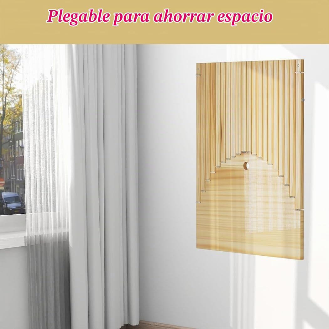 Mesa Plegable Multifuncional, Escritorio De Pared Que Ahorra Espacio, Mesa De Comedor Flotante para Computadora Portátil en El Hogar Y La Oficina (80 * 60cm)