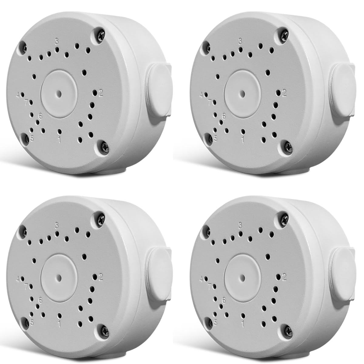 Universal Bullet Security Camera Junction Box, Waterproof Aluminum