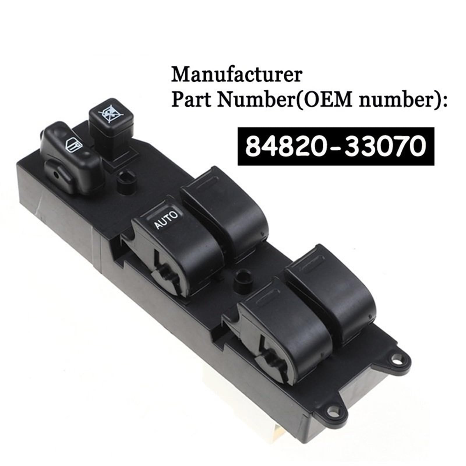 pulsante per auto Compatibile Con Toyota Prius 2004 2005 2006 2007 2008 2009 Auto Power Window Master Switch Accessori Auto 8482033070
