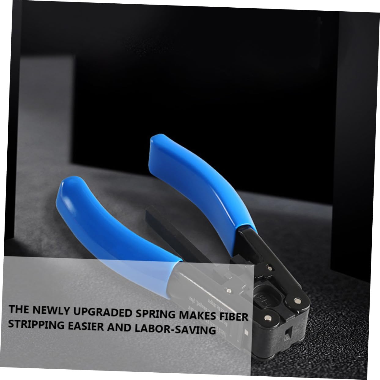 Operitacx 2 Piezas Pelador de fibra óptica cable engarzadores de alambre strippers ser Multifunción herramienta manual para pelar herramienta de compresión coaxial