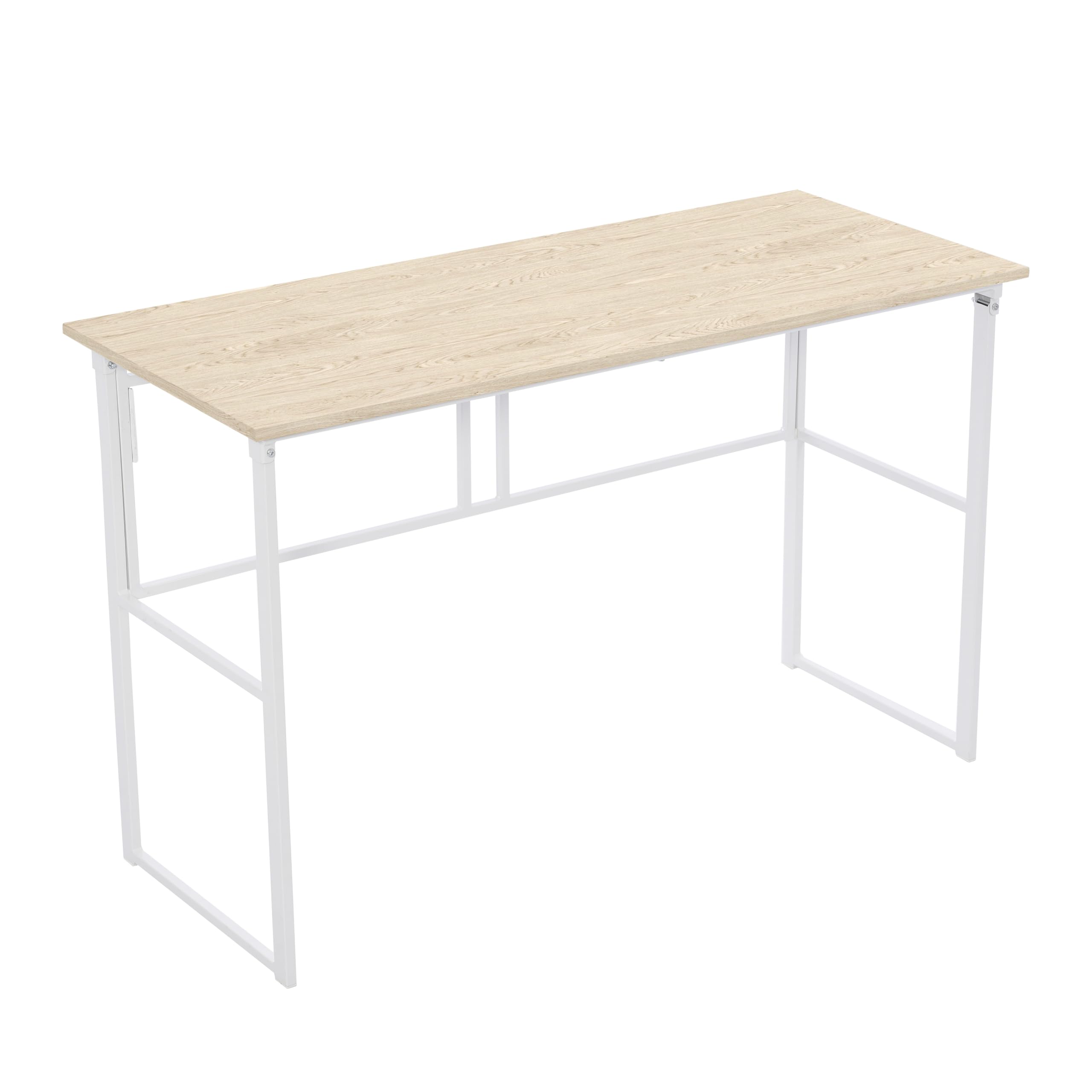 Amazon | パソコンデスク 折りたたみ 幅120cm×奥行50cm、完成品