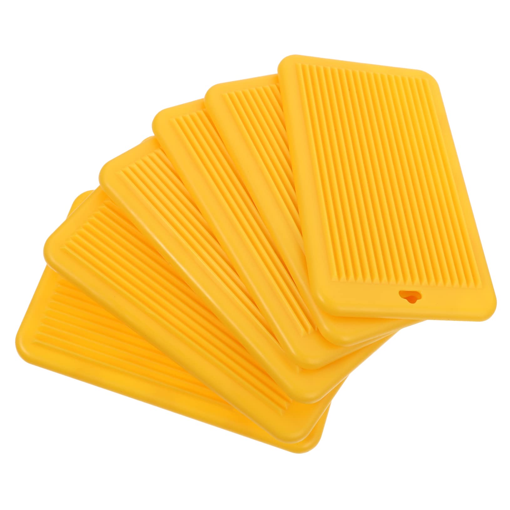 Yardenfun 6pcs Gnocchi Board Pasta Maker Tool for Home Cooking Lightweight Plastic Rubbing Board for Pasta Shapes Housewarming Present