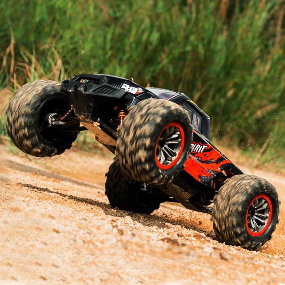 Skala 1:10 60 Km/H Szybki Samochód Rc, 4x4 Monster Truck Atv Z Proporcjonalnym Układem Kierowniczym Do Wspinaczki I Wyścigów, Zabawka Zdalnie Sterowana