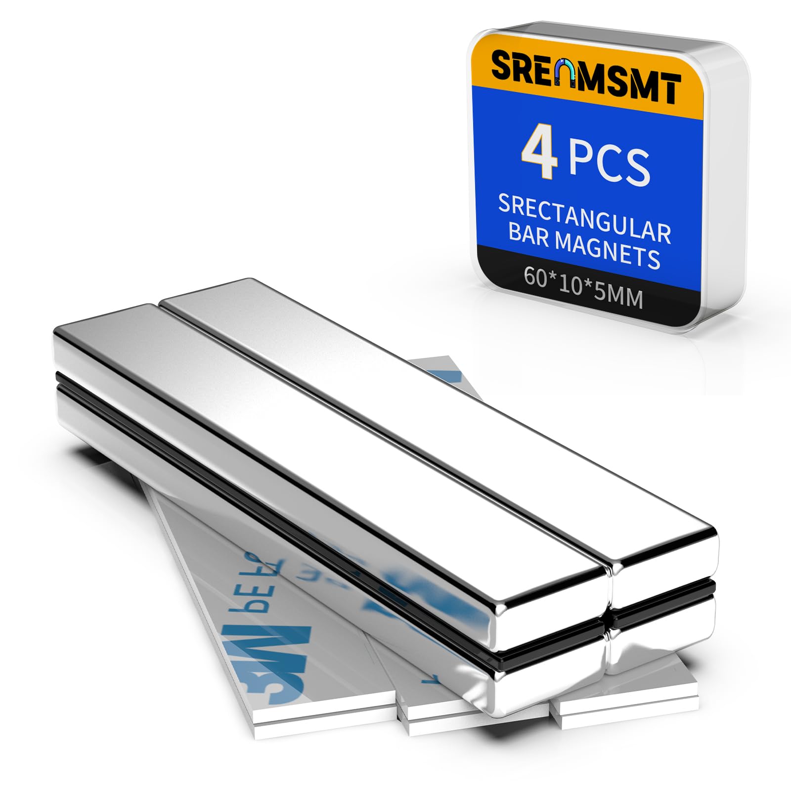 Powerful Neodymium Bar Magnets, 12 Pack Heavy Duty Magnet, 60x10x3 mm — Amazon image 17