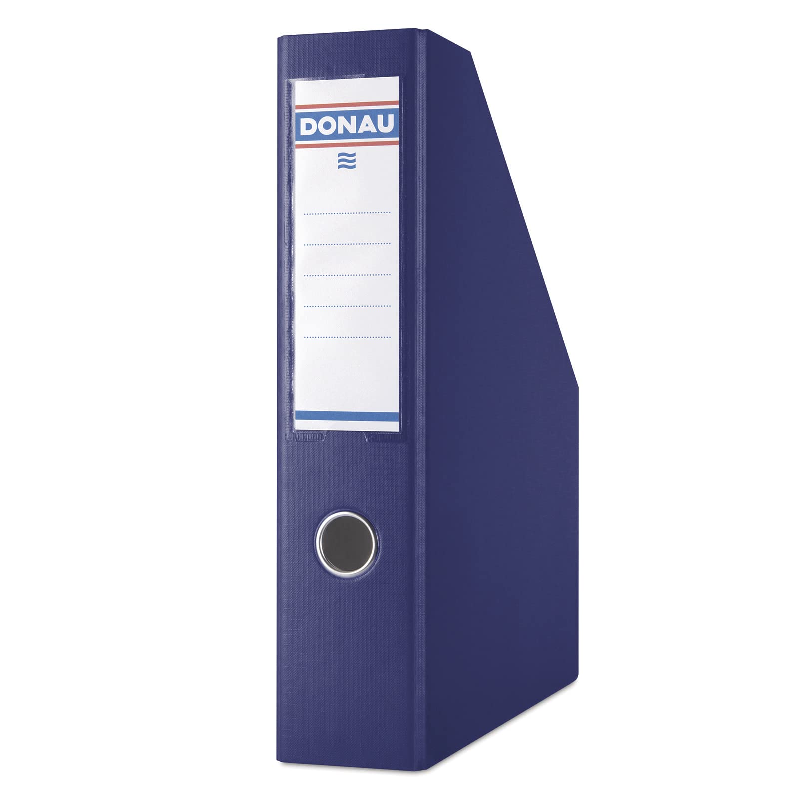 DONAU 3949001PL-18 Stehsammler Stehordner Archive Box Pappe/ 25er Pack/ 25 Stück/ Karton - Dunkelblau /bis zu 750 Blatt Für Büro, Schule und Zuhause zur Aufbewahrung von Dokumenten im A4 Format