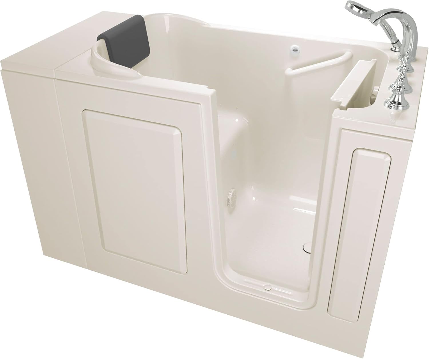 American Standard 28"x48" Right Hand Premium Series Walk in Bath in Linen