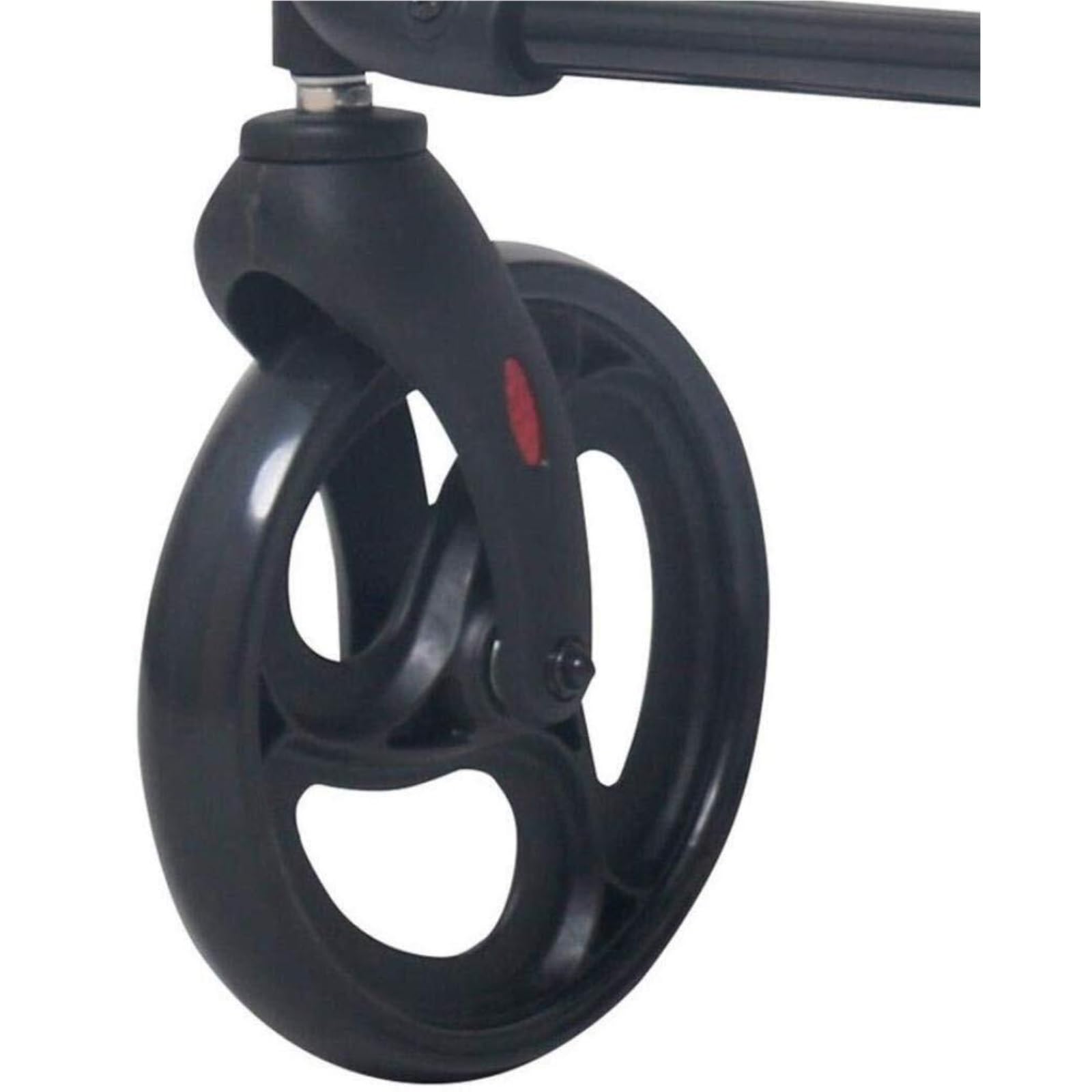 Andador Andador con ruedas de altura ajustable, plegable, for personas mayores con cesta for asiento y discapacitados.