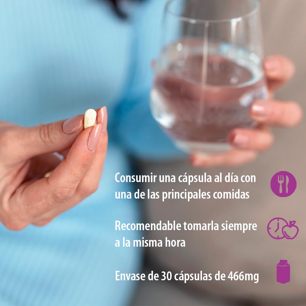 DRASANVI Levadura Roja de Arroz (Monascus purpureus) |2,9 mg de Monocolina K| Contribuye a Mantener los Niveles Normales de Colesterol |Cápsulas Vegetales |30 Cápsulas = 30 Días