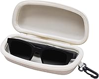 Vista 11 de XANAD Estuche rígido para gafas de seguridad, gafas de sol para disparo (azul)