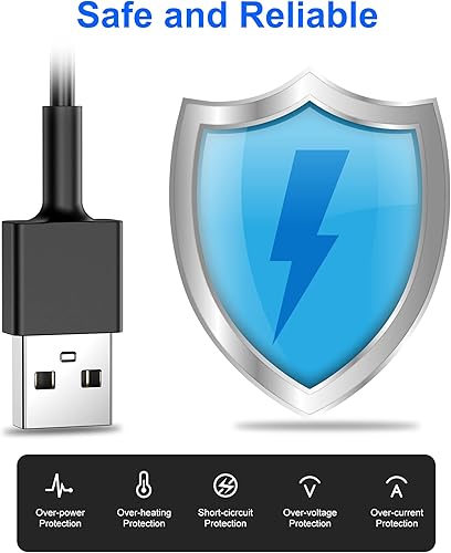 Miniatura 3 de Cable de carga de repuesto para Amazfit Band 7 (paquete de 2/3.3 pies)