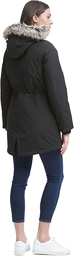 Miniatura 3 de Levi's Chaqueta parka con capucha y forro de piel sintética para mujer