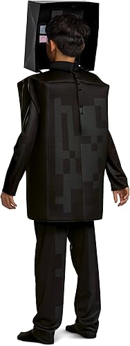 Miniatura 2 de Disguise Minecraft Child Enderman Deluxe Costume, Official Minecraft Kids Costume Outfit