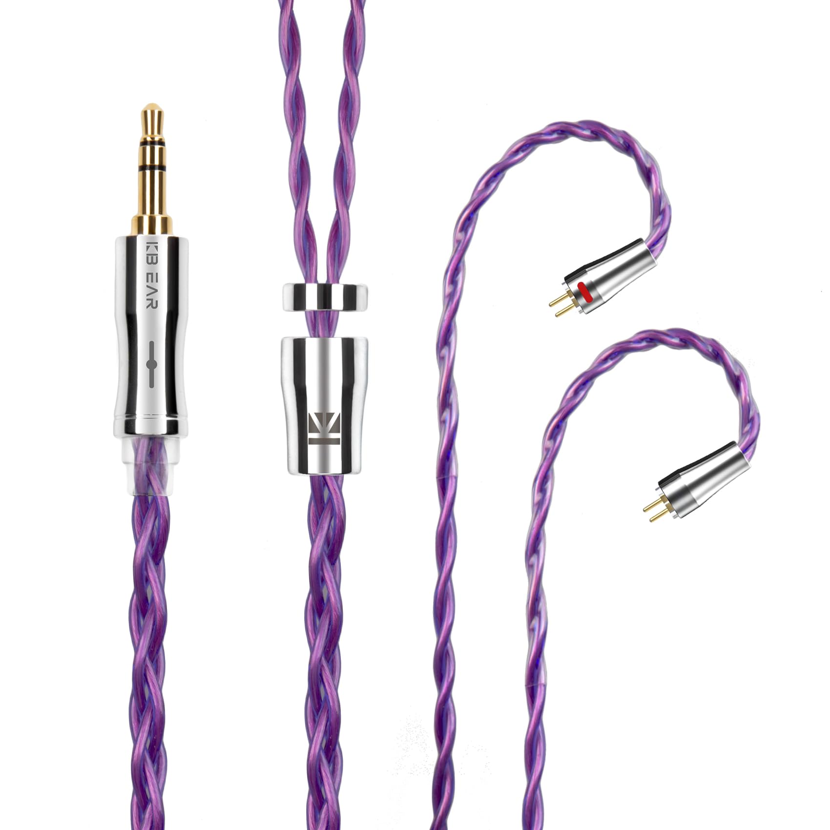 Amazon | Yinyoo イヤフォン ケーブル 0.78mm 2pin 3.5mm KBEAR 耀