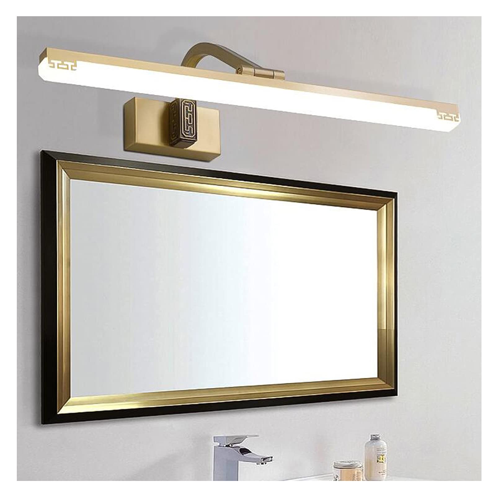 Éclairez votre miroir avec cette applique murale LED étanche pour salle de bain