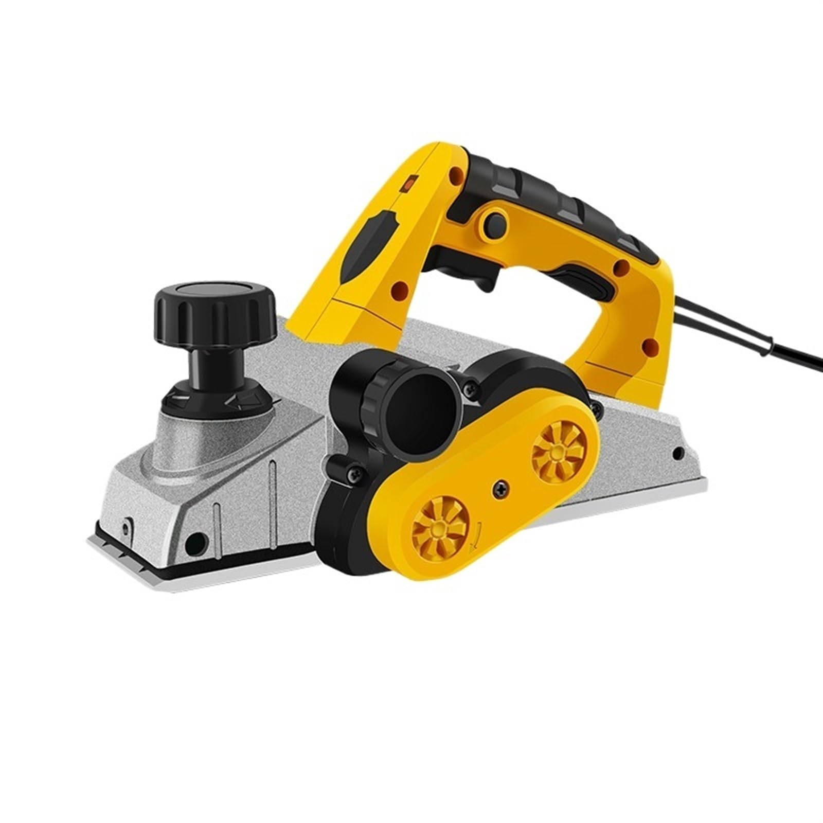Seveqis One Color Planer, Electric Planer Multi-Function Handheld Copper Wire Wood Carpenter Woodworking Diy Power Tool Kit