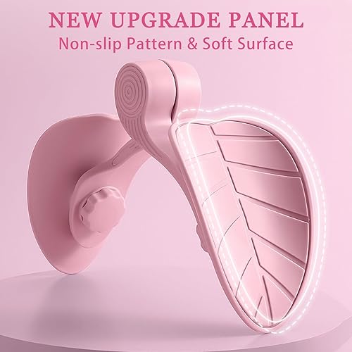 Miniatura 7 de Muscle Master - Ejercitador de muslos, equipo de ejercicio de cadera e interior del muslo, entrenador muscular del suelo pélvico con banda de