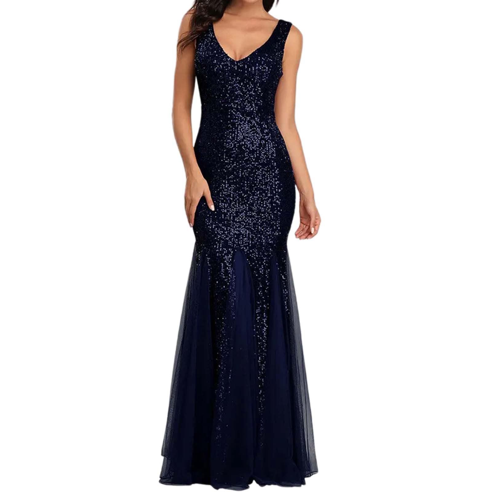 Vestidos Elegantes Mujer De Fiesta Trajes Nochevieja Ropa Largos Primavera Vestido Tallas Grandes Boda Otoño Invierno Manga Larga Elegante