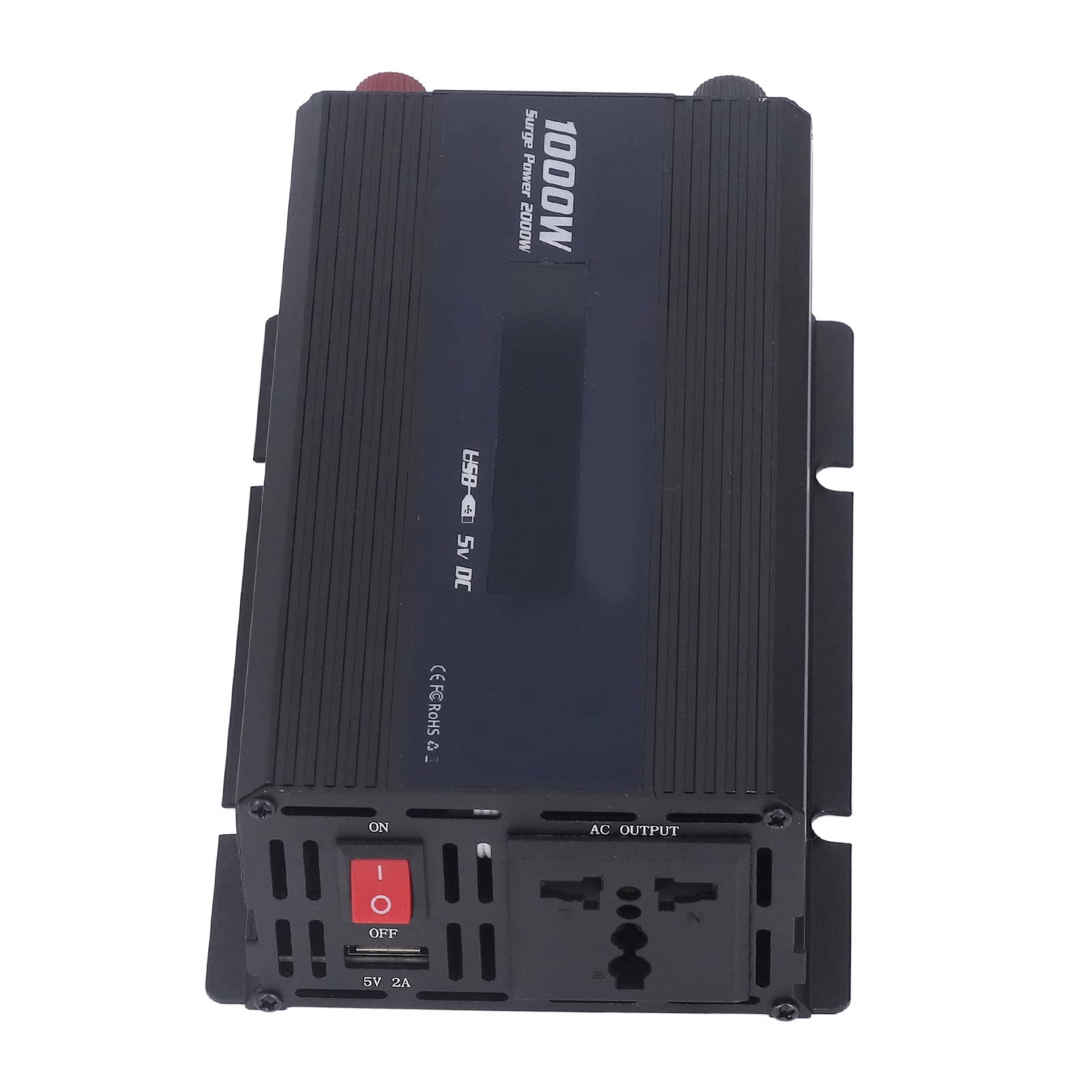 1000W Car Inverter Inteligentny przełącznik mocy chłodzenia powietrza do sprzętu samochodowego aluminium stopowa powłoka stopowa