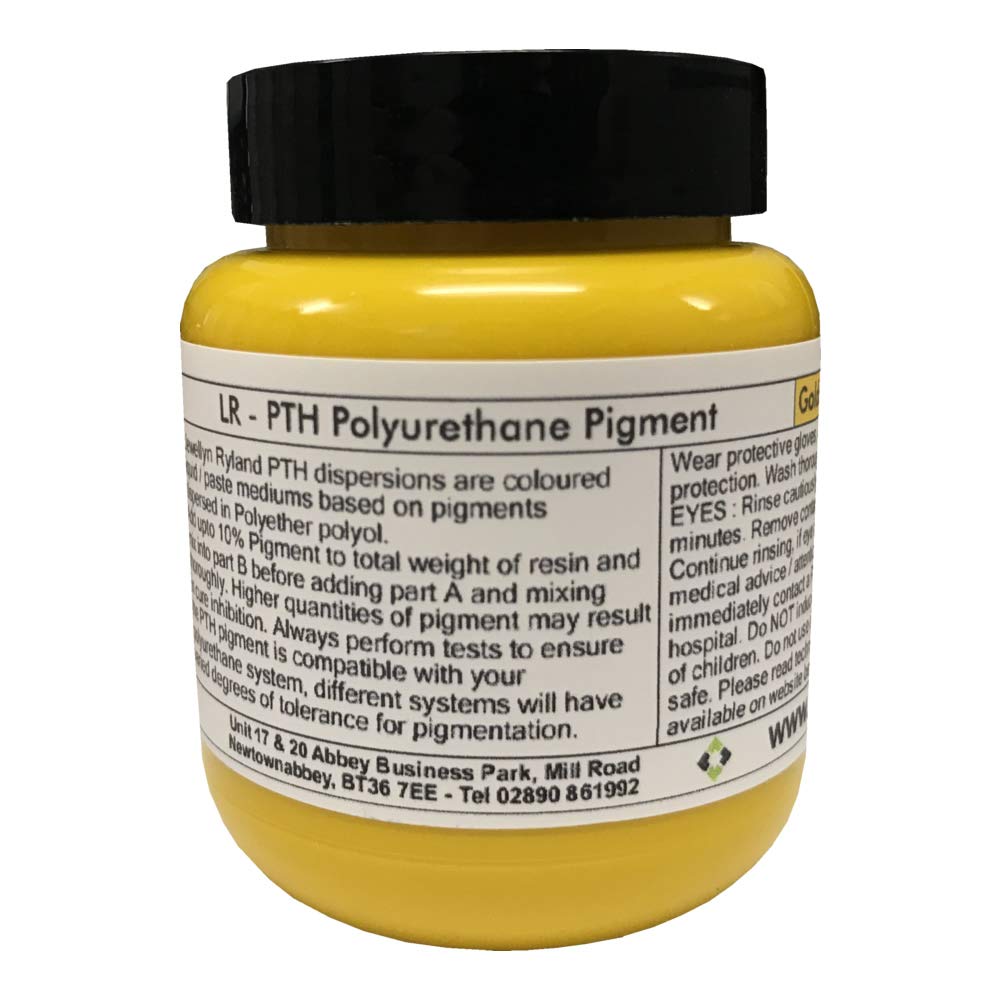 Polycraft ( Mb Fibreglass ) Yellow Polycraft Golden Polyurethane Pigment - 100G - Pth3754 (Compatible With Polyurethane Resins, Rubbers And Foams)