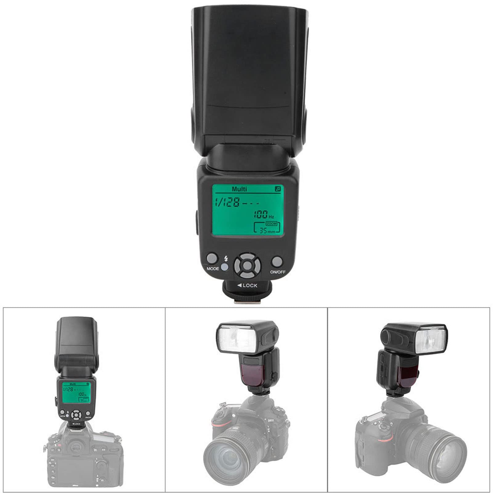 Fotocamera Luce Flash Universale ad Alta luminosità per Fotocamere digitali