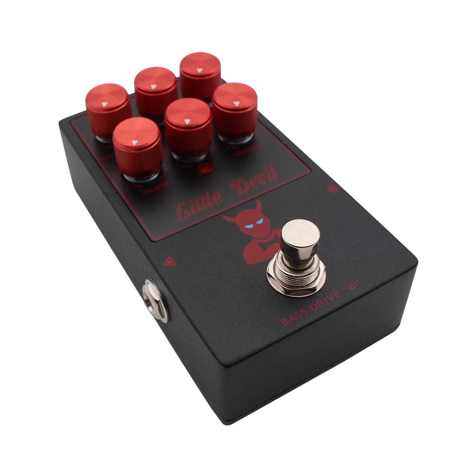Mingzhe Tube Bass Drive Pedal z 2-zakresowym Korektorem Harmonicznym True Bypass Symulator Wzmacniacza Lampowego do Gitary Basowej