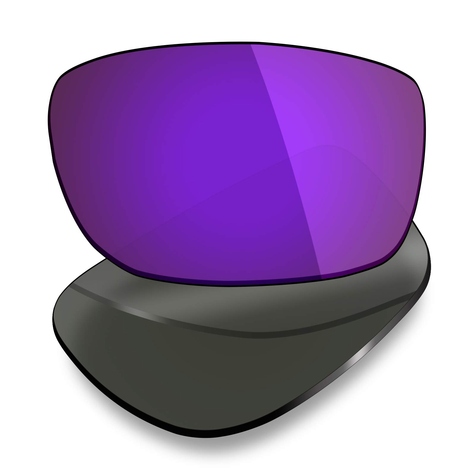 Mryok Men's Polarized - Plasma Purple Polarized Replacet Lenses For Oakley Fives Squared - Plasma Purple