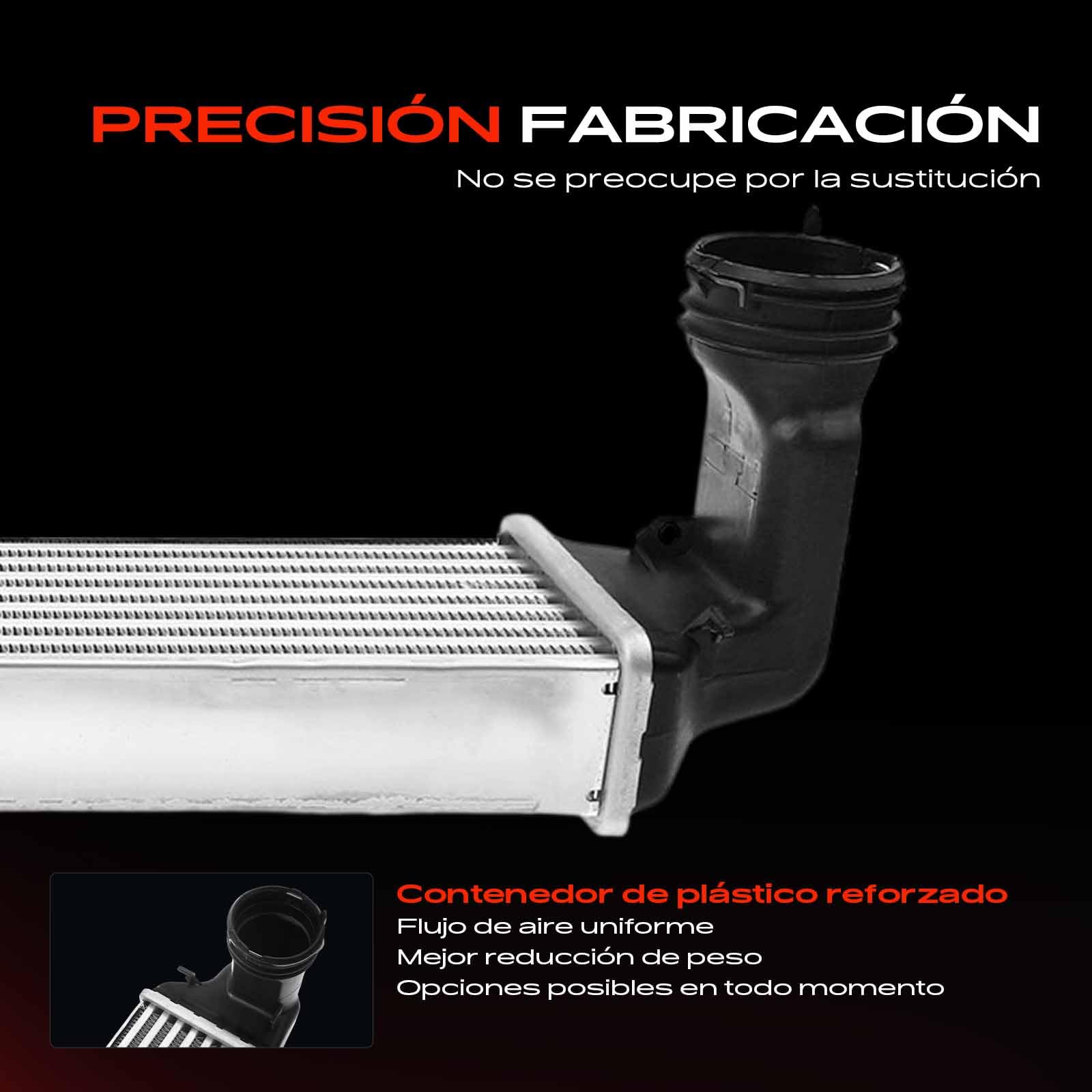 Frankberg Intercooler Intercooler Diesel Compatible con X3 E83 2.0L Serie 3 Touring E46 2.0L Serie 3 Compact E46 2.0L Serie 3 Touring E46 3.0L Serie 3 Touring E46 2.9L Replace# 7789793