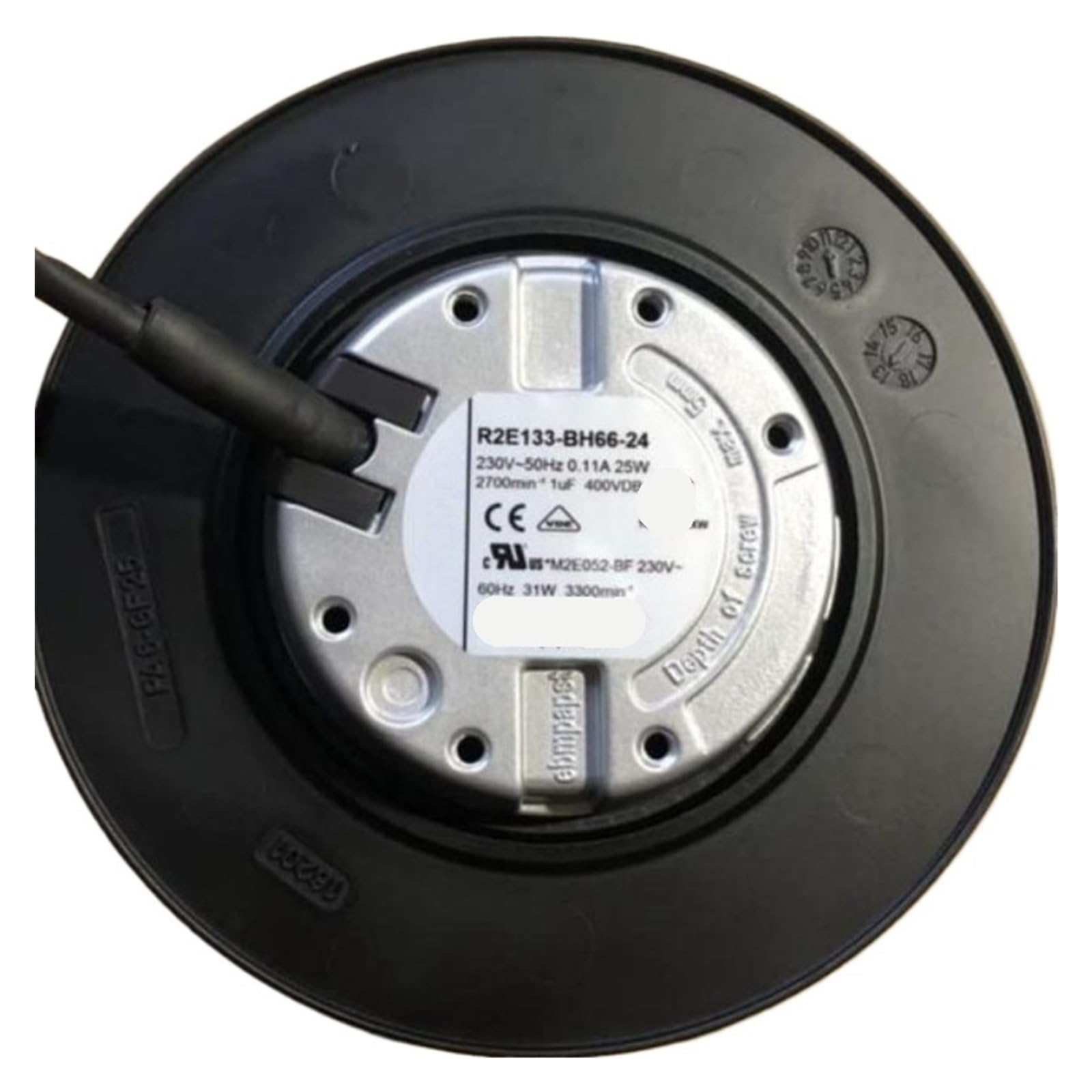 JEYPINDII R2E133-BH66-24 R2E133-BH66-14 230V Fan(R2E133-BH66-24)