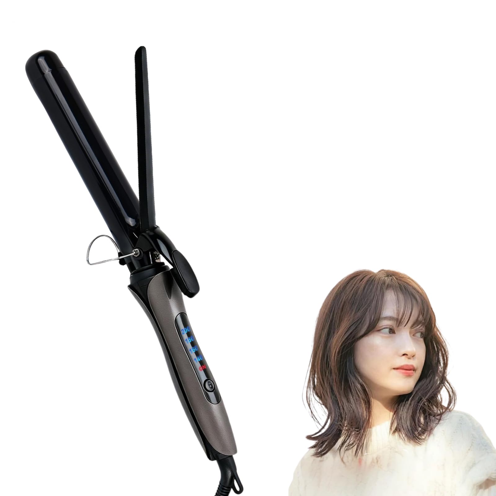 コテ三点セット　 Amazon | コテ 32mm ヘアアイロンカール 32mm 140℃～200℃調節可能