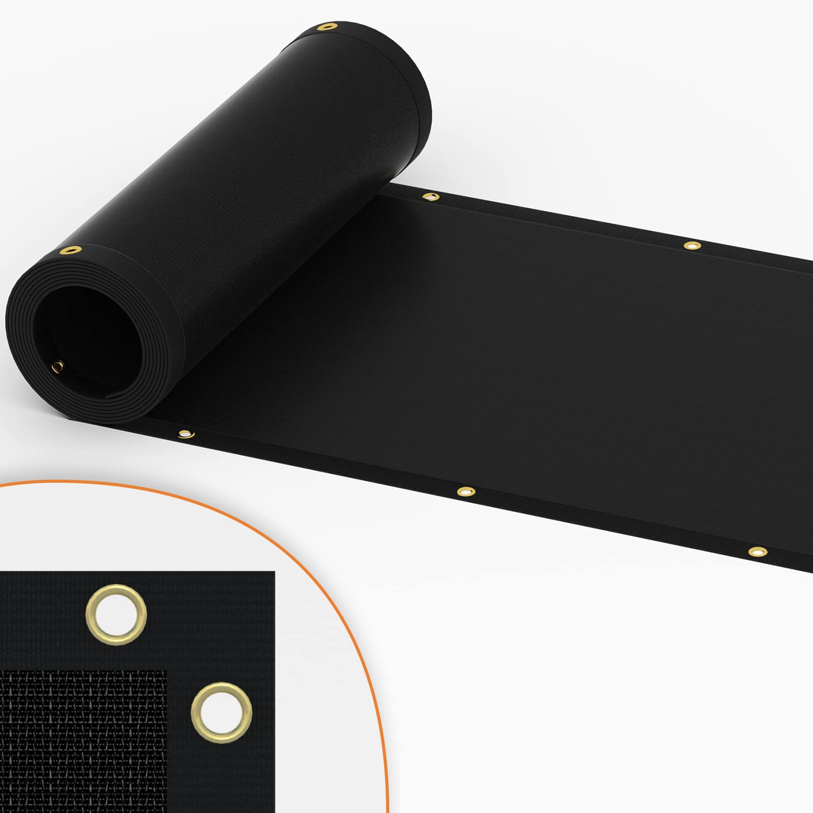 Cisvio Clôture Brise-vue Robuste De 1,8 X 15,2 En Tissu De 170 G