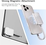 MAIWO 1TB Magnetic Portable SSD 2050MB/s USB C 3.2 GEN2x2, External Solid State Drive for iPhone15/16/17/Mac/iPad/Android/Windows, Aluminum, Support 4K ProRes Video Record