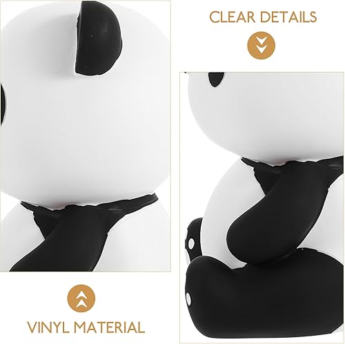 Miniatura 5 de Abaodam Banco de dinero de panda, alcancía inastillable, bonito banco de animales para niños y niñas, regalo de Navidad y cumpleaños para habitación
