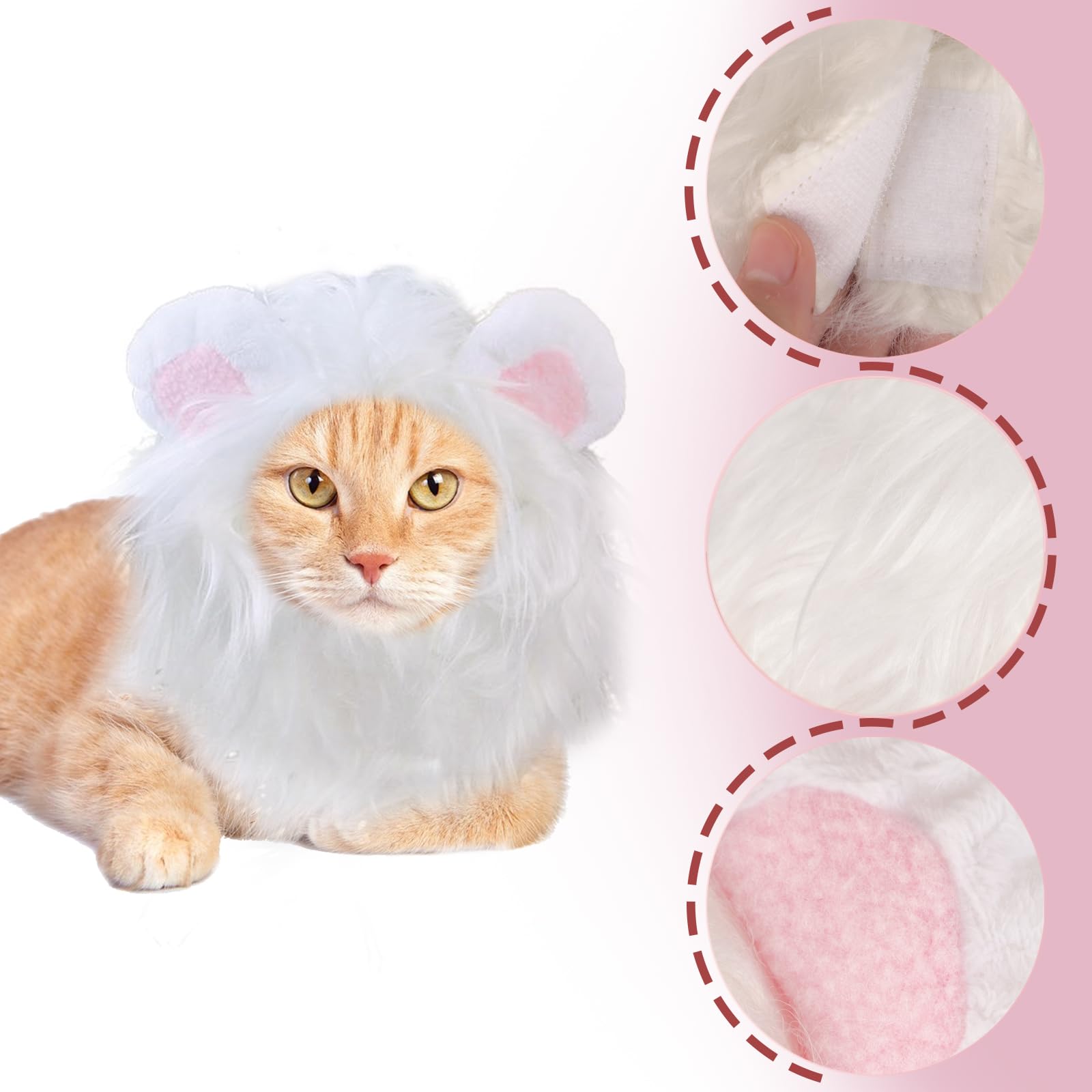 Amazon.co.jp: YAYAHDS(よしこ) 犬 猫用ウィッグ ライオン仮装 かぶり