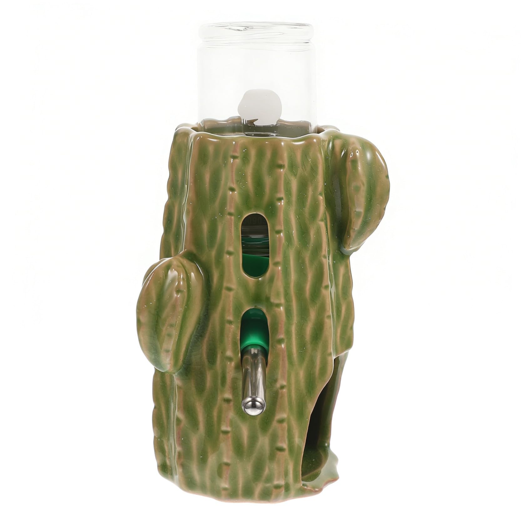Delikate Hamster Wasserflasche mit Verstellbarem Keramikhalter Haushalts wasserspender für Kleintiere Transparentes Trinkflaschen Geeignet für Hamster und Chinchillas