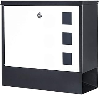 Amazon Com Wall Mount Mailboxes White Wall Mount Mailboxes Mailboxes Accessories Tools Home Improvement