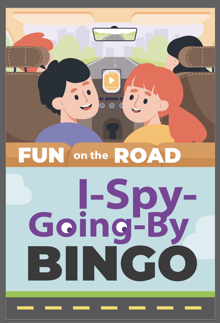 I-Spy-Going-by Bingo Road Trip Reisespiel