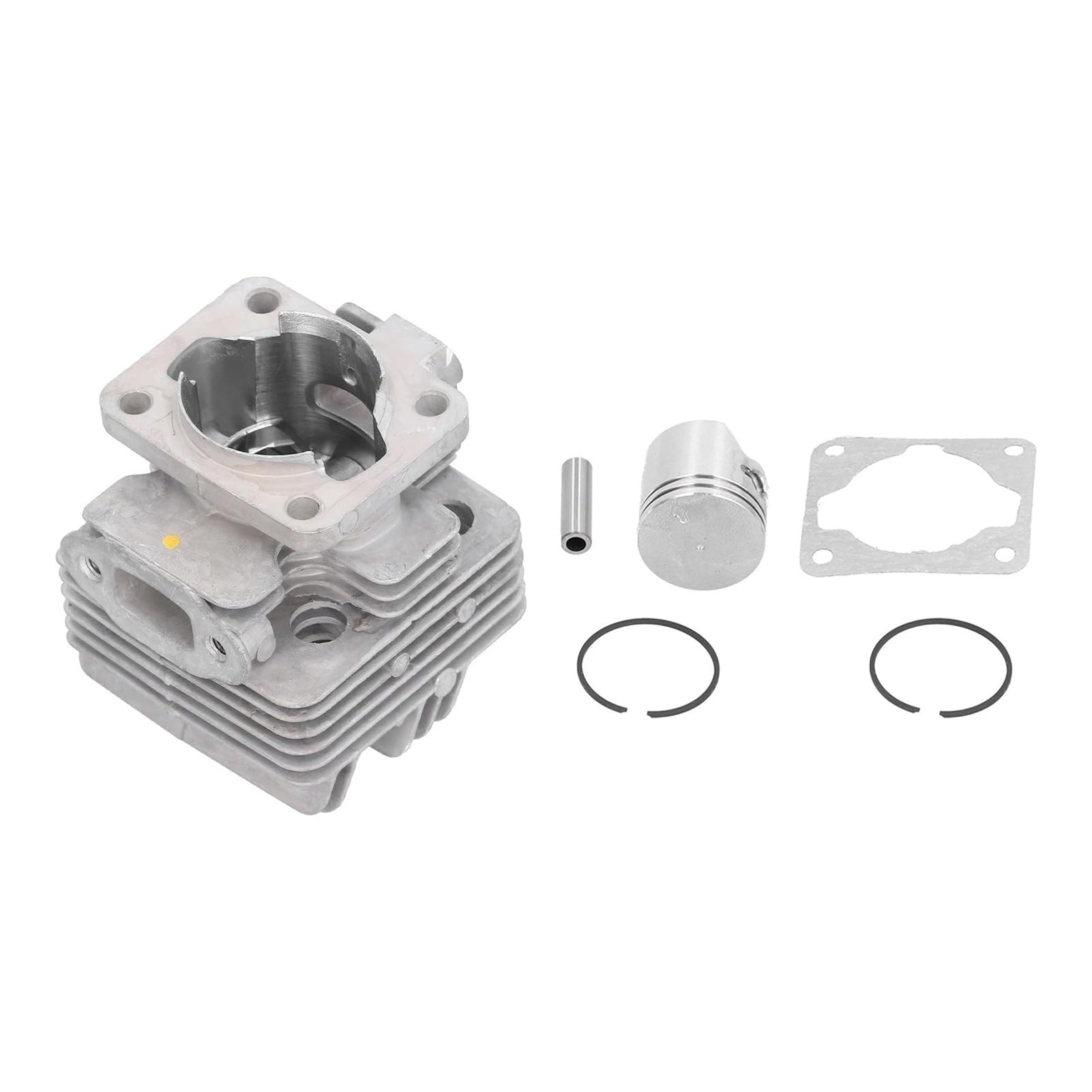 Genérico Compatible con Piezas de desbrozadora Recortadora TL26 CG260 1E34F | Kit de pistón de cilindro de 34 mm con reemplazo de Ket de clips de pasador