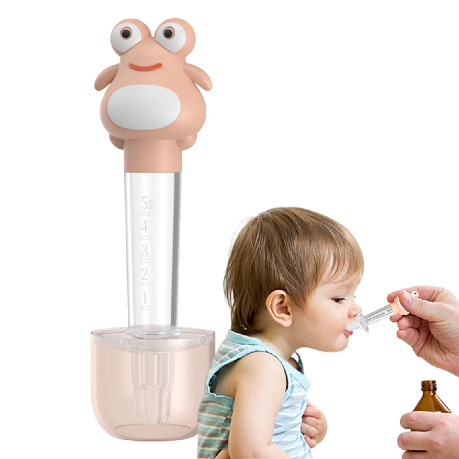 Medicine Syringe Feeder, Pacifier Medicine Dispenser - Liquid Pacifier, Silicone Nipple for Water Juice, Easy Feed Dispenser Set Box | for Newborns Medication Aid — view 9