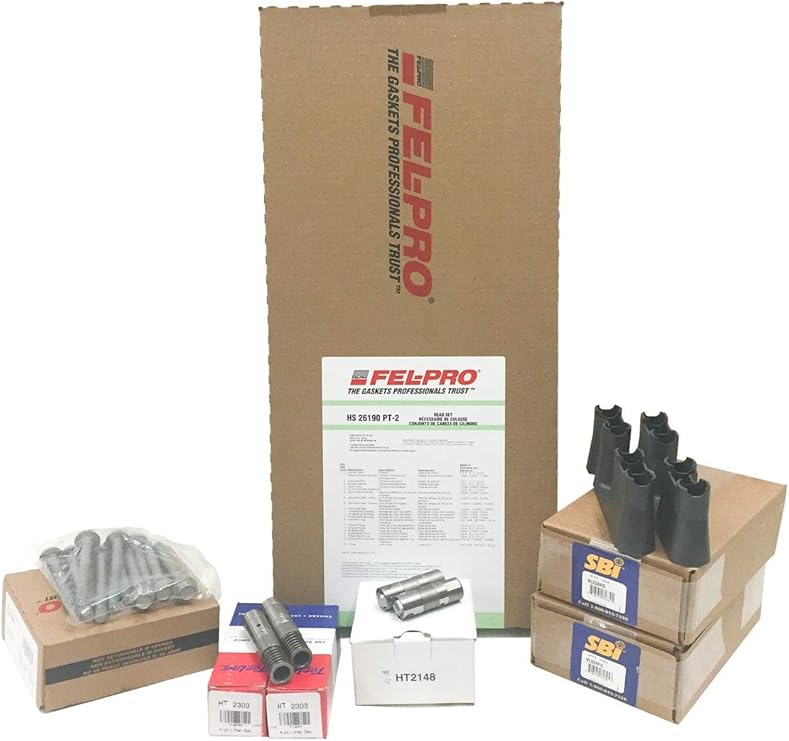 GM 5.3 AFM Lifter Replacement Kit. Fel Pro Quality Gaskets, Head Bolts, Guides