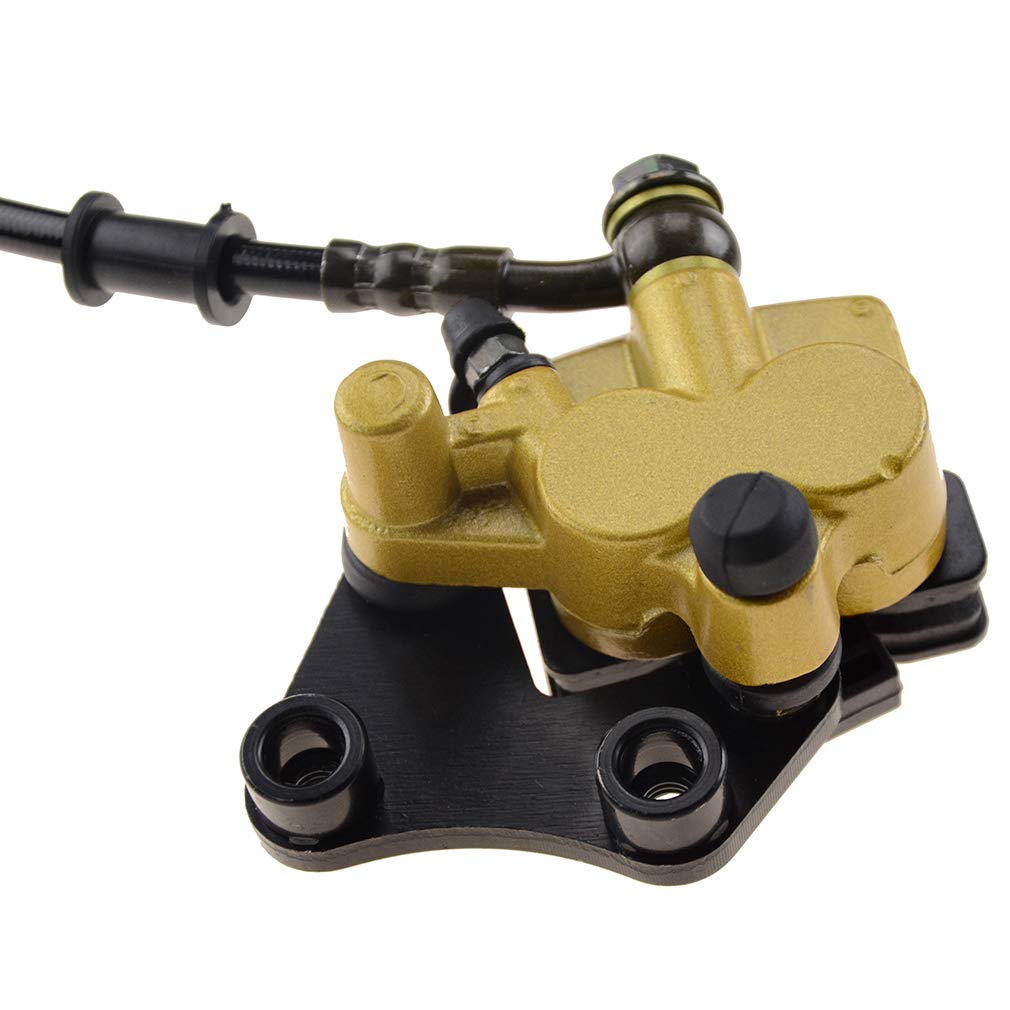 GOOFIT Front Hydraulic Disc Brake Master Cylinder Assembly Caliper Assembly Replacement For 50cc 70cc-150cc Dirt Bike Pit Bike ATV