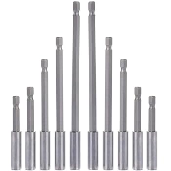 Toolant Magnetic Drill Bit Extension Holder For Impact Driver, 2'', 4