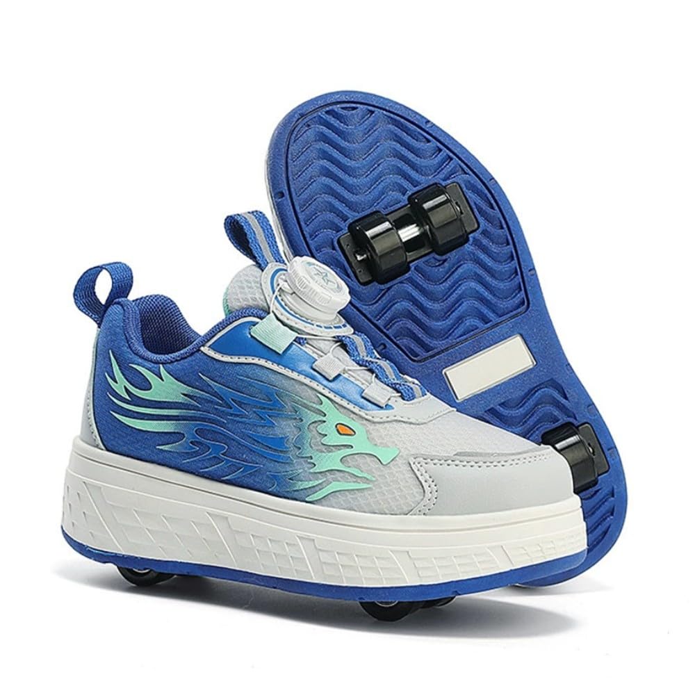 Chaussures A Roulettes Enfant Chaussures à Roulettes Enfant Mateju - Baskets Étoiles Brillantes - 4 Roues Amovibles Jouet Exterieur Garcon Fille Chaussures A Roulettes Enfant Chaussures à Roulettes Enfant Mateju - Baskets Étoiles Brillantes - 4 Roues Amovibles Jouet Exterieur Garcon Fille