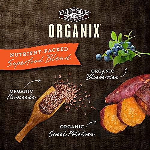 Castor and Pollux ORGANIX Grain Free Small Dog Food Recipe, Organic Dog Food - 10 lb. Bag - Image 6