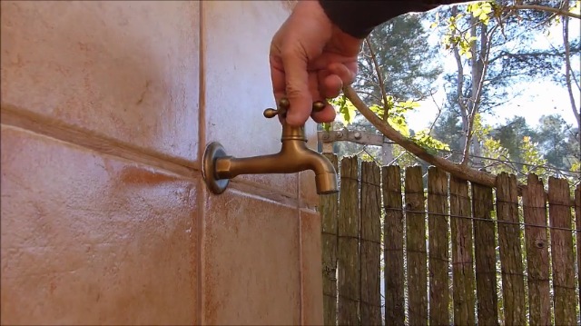 Rubinetto Per Lavello In Ottone Massiccio - Stile Vintage, Montaggio A Parete, Filettatura G1/2 Per Cucina/Bagno - Foto 7