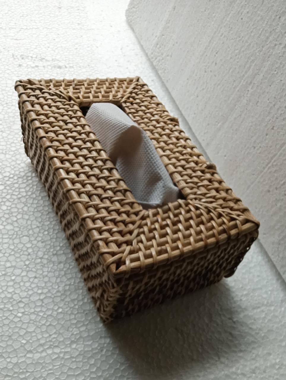 Ethica Handicrafts Cane Tissue Box Amazon.in Home & Kitchen