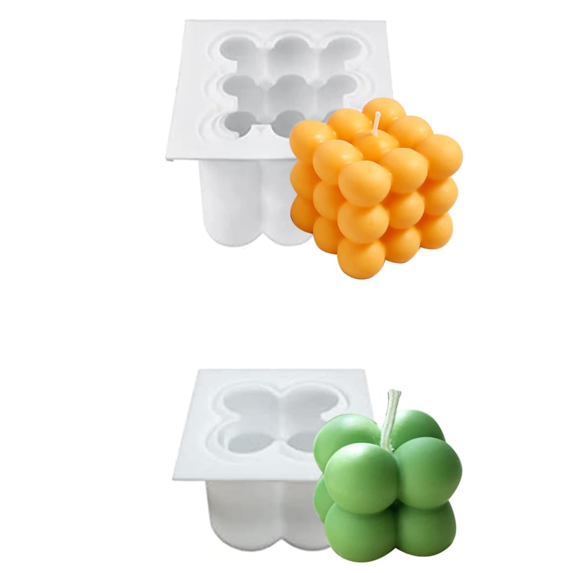 Buy Undy Candle Molds Candle Molds for Candle Making Silicone Bubble