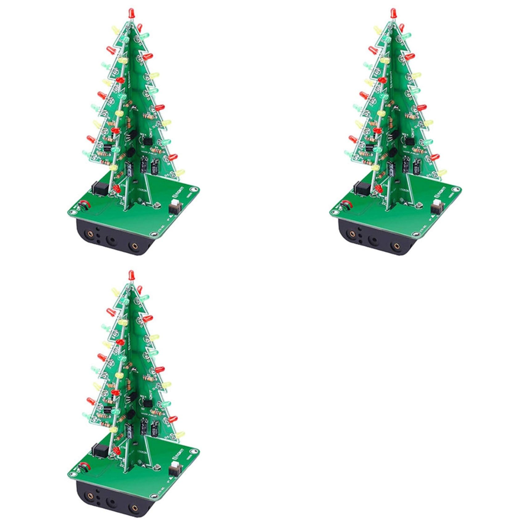 Circuito de luces intermitentes para árbol de Navidad DIY y manualidades en el hogar